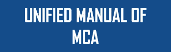 Unified Manual of MCA